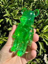 Load image into Gallery viewer, Shiny Mermaid glitter Green toy bear
