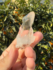 2pcs natural Raw Clear Quartz Point-Clear Quartz Tower-Clear Quartz Cluster