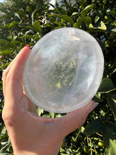 Load image into Gallery viewer, Natural Light Pink Rose Quartz Dish,Pale Pink Crystal Plate,Crystal Tray,B126
