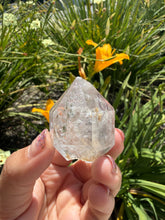 Load image into Gallery viewer, Natural Enhydro Quartz w/ Moving Bubble &amp;/or Carbon/Black Inclusions,A449
