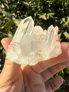 Clear Quartz Crystal Cluster