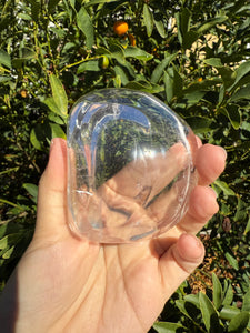 Small Clear Quartz Offering Bowl,Crystal Quartz Altar Bowl,Crystal Tray,B108