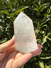 Load image into Gallery viewer, Clear Quartz Crystal Tower Point – High Clarity Polished Stone, A53
