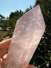 Load image into Gallery viewer, 589g Rose Quartz Obelisk,Natural Polished Crystal Point, A60
