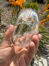 Load image into Gallery viewer, Small Clear Quartz Offering Bowl,Crystal Quartz Altar Bowl,Crystal Tray,B149
