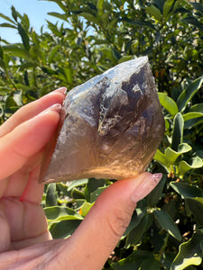 Natural Smoky Quartz Point | Raw Crystal Wand | Healing Stone,A59