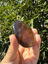 Load image into Gallery viewer, Natural Brazil Smoky Quartz Palm Stone / Meditation Palm Stones,A157
