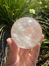 Load image into Gallery viewer, Natural Clear Quartz Crystal Sphere White Healing Stone Ball,A342
