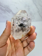 Load image into Gallery viewer, High Luster Enhydro Quartz w/ Moving Bubble &amp;/or Carbon/Black Inclusions,A501
