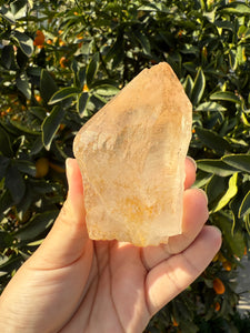 Raw Himalayan Quartz Crystal with Unique Natural Patterns