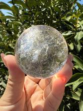 Load image into Gallery viewer, Rainbow Clear Quartz Crystal Sphere,Natural Healing Stone Ball,A116
