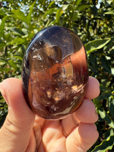 Load image into Gallery viewer, Natural Brazil Smoky Quartz Palm Stone / Meditation Palm Stones,A156
