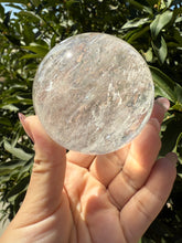 Load image into Gallery viewer, Rainbow Clear Quartz Crystal Sphere,Natural Healing Stone Ball,A117
