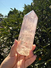 Load image into Gallery viewer, 589g Rose Quartz Obelisk,Natural Polished Crystal Point, A60
