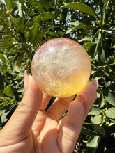 Load image into Gallery viewer, High Quality Candy Fluorite Sphere, Stunning Rainbow Fluorite Ball,A110
