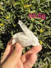 Load image into Gallery viewer, Set of 3 Natural Clear Quartz Crystal Clusters
