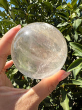 Load image into Gallery viewer, Rainbow Clear Quartz Crystal Sphere,Natural Healing Stone Ball,A118
