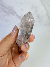 Load image into Gallery viewer, Natural Enhydro Quartz w/ Moving Bubble &amp;/or Carbon/Black Inclusions,A497
