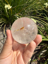 Load image into Gallery viewer, Natural Clear Quartz Crystal Sphere White Healing Stone Ball,A352
