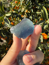 Load image into Gallery viewer, 3pcs Fluorite Crystal Rough Bulk,High Quality Blue Fluorite-A
