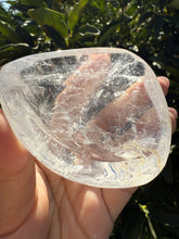 Load image into Gallery viewer, Small Clear Quartz Offering Bowl,Crystal Tray,B55

