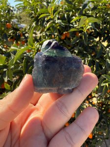 Raw Blue Fluorite Stone,98g