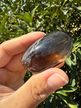 Load image into Gallery viewer, Natural Brazil Smoky Quartz Palm Stone / Meditation Palm Stones,A154
