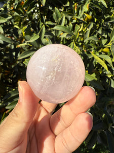 Big Sale!Gemmy Six Star Rose Quartz Sphere