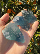 Load image into Gallery viewer, 3pcs Fluorite Crystal Rough Bulk,High Quality Blue Fluorite-C
