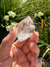 Load image into Gallery viewer, Natural Enhydro Quartz w/ Moving Bubble &amp;/or Carbon/Black Inclusions,A454
