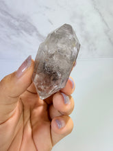 Load image into Gallery viewer, Natural Enhydro Quartz w/ Moving Bubble &amp;/or Carbon/Black Inclusions,A497
