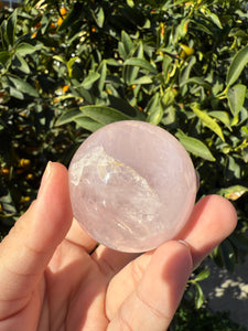 Big Sale!Gemmy Six Star Rose Quartz Sphere