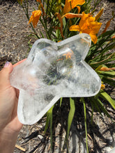 Load image into Gallery viewer, Large Natural Clear Quartz Star Dish,Crystal Tray,Decorative Altar Dish,B159
