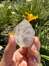 Load image into Gallery viewer, Natural Enhydro Quartz w/ Moving Bubble &amp;/or Carbon/Black Inclusions,A449
