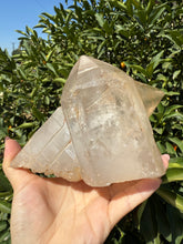 Load image into Gallery viewer, 1.59kg Clear Quartz with Green Phantom Inclusions, Partial Polished Faces
