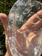 Load image into Gallery viewer, Clear Quartz Offering Bowl,Crystal Quartz Altar Bowl,Crystal Tray,B82
