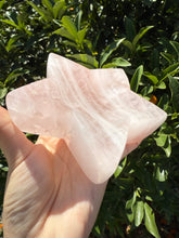 Load image into Gallery viewer, Star Rose Quartz Crystal Bowl, Polished Rose Quartz Dish-Rose Quartz Tray,B87

