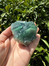 Load image into Gallery viewer, Green Cubic Fluorite fluorite cluster, fluorite Mineral Specimen D
