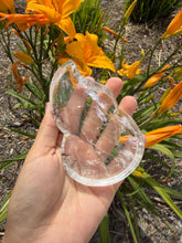 Load image into Gallery viewer, No perfect On Sale!Natural Clear Quartz Gourd Flame Dish,Crystal Tray,B154
