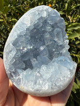 Load image into Gallery viewer, Celestite Geode Egg – Raw Celestine for Calming Energy,A57
