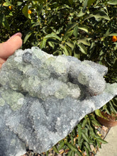 Load image into Gallery viewer, Green Fluorite with Sparkling Quartz and Calcite Double Mixed Mineral Specimen
