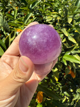 Load image into Gallery viewer, Large Natural Purple White Fluorite Mushroom Crystal, A85
