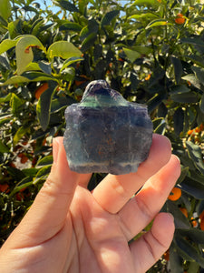 Raw Blue Fluorite Stone,98g