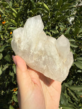 Load image into Gallery viewer, Large Raw Quartz Crystal Cluster with Intersecting Points
