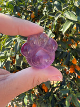 Load image into Gallery viewer, Large Pink Fluorite Paw
