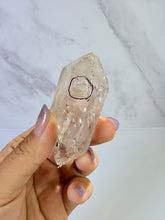 Load image into Gallery viewer, Natural Enhydro Quartz w/ Moving Bubble &amp;/or Carbon/Black Inclusions,A495
