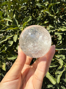 Great Deal!Clear Quartz Crystal Sphere,A126