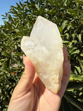 Load image into Gallery viewer, Large Natural Clear Quartz Crystal Point, Raw White Quartz Tower, A87
