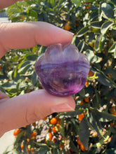 Load image into Gallery viewer, Large Purple Fluorite Paw
