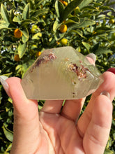Load image into Gallery viewer, Green Included Quartz Freeform,Natural Quartz with Fine Fibrous Inclusions,A267
